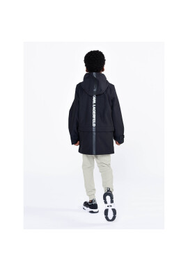 Karl Lagerfeld Kids Парка Z26099 S Черен Regular Fit - Pepit.bg