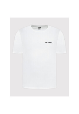 KARL LAGERFELD Пижама 220M2180 Бял Regular Fit - Pepit.bg