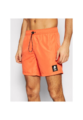 KARL LAGERFELD Плувни шорти Basic KL21MBM01 Оранжев Regular Fit - Pepit.bg