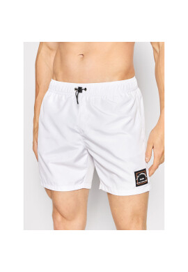KARL LAGERFELD Плувни шорти Basic KL22MBM01 Бял Regular Fit - Pepit.bg