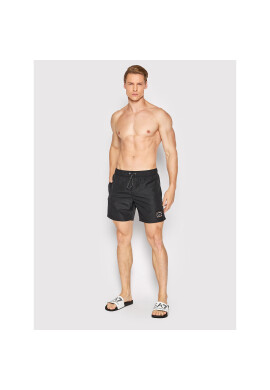 KARL LAGERFELD Плувни шорти Basic KL22MBM01 Черен Regular Fit - Pepit.bg