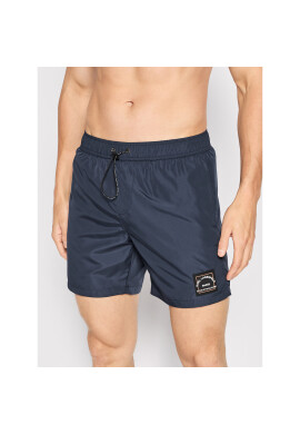 KARL LAGERFELD Плувни шорти Basic KL22MBM01 Тъмносин Regular Fit - Pepit.bg