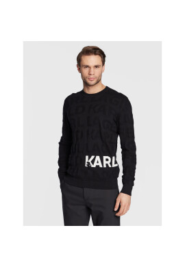 KARL LAGERFELD Пуловер 655038 524305 Черен Regular Fit - Pepit.bg