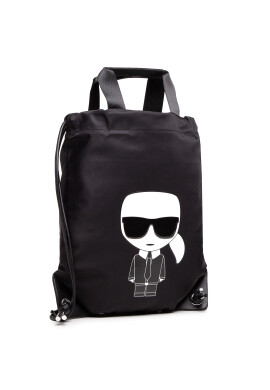 KARL LAGERFELD Раница 210W3188 Черен - Pepit.bg