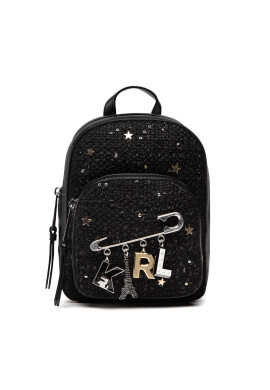 KARL LAGERFELD Раница 216W3021 Черен - Pepit.bg