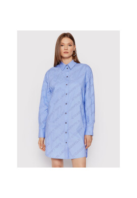 KARL LAGERFELD Риза 215W1600 Син Oversize - Pepit.bg