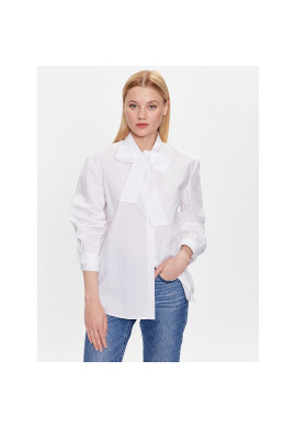 KARL LAGERFELD Риза 225W1606 Бял Regular Fit - Pepit.bg