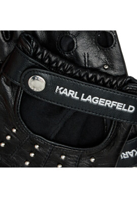 KARL LAGERFELD Ръкавици 235W3601 Черен - Pepit.bg