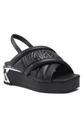 KARL LAGERFELD Сандали KL80628 Черен - Pepit.bg