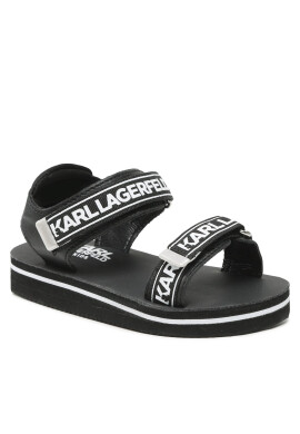 Karl Lagerfeld Kids Сандали Z19100 M Черен - Pepit.bg