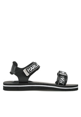 Karl Lagerfeld Kids Сандали Z19100 S Черен - Pepit.bg