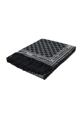 KARL LAGERFELD Пончо 216W3307 Черен Regular Fit - Pepit.bg