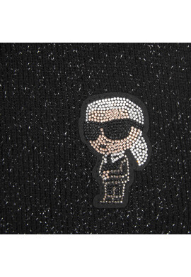 KARL LAGERFELD Шал 236W3301 Черен - Pepit.bg