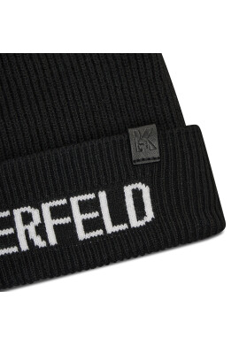 KARL LAGERFELD Шапка 216W3405 Черен - Pepit.bg