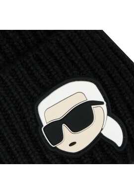 KARL LAGERFELD Шапка 230W3422 Черен - Pepit.bg