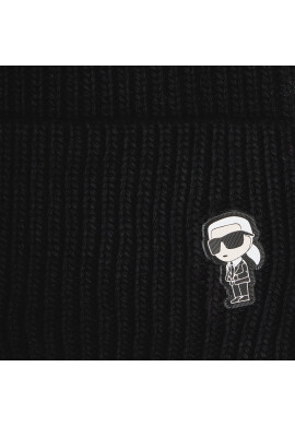KARL LAGERFELD Шапка 236W3405 Черен - Pepit.bg