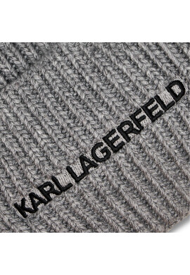 KARL LAGERFELD Шапка 236W3413 Сив - Pepit.bg