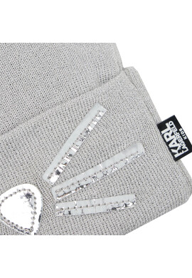 Karl Lagerfeld Kids Шапка Z11045 Сив - Pepit.bg