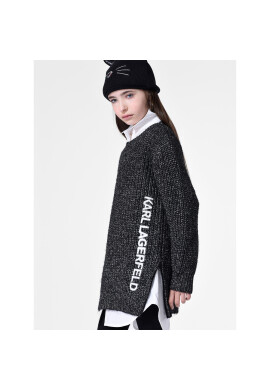 Karl Lagerfeld Kids Шапка Z11059 Черен - Pepit.bg