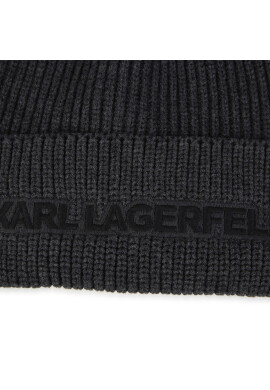 Karl Lagerfeld Kids Шапка Z21039 Сив - Pepit.bg