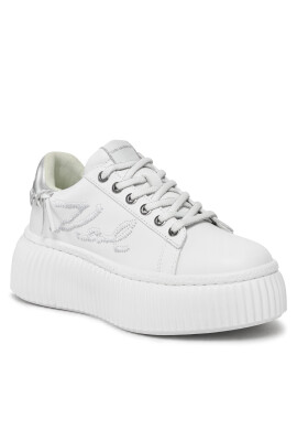 KARL LAGERFELD Сникърси KL42372A Бял - Pepit.bg