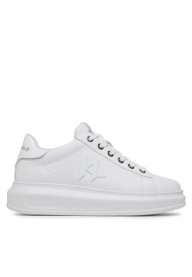 KARL LAGERFELD Сникърси KL62515 Бял - Pepit.bg