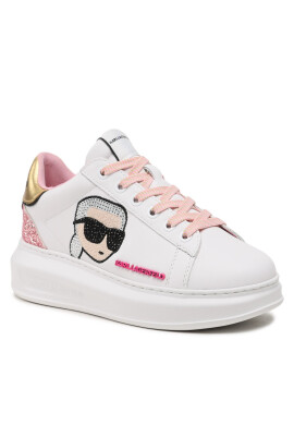 KARL LAGERFELD Сникърси KL62570N Бял - Pepit.bg