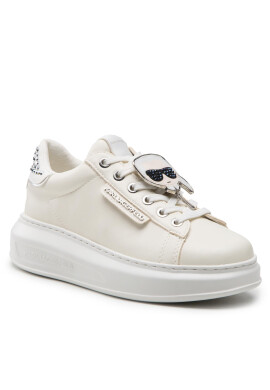 KARL LAGERFELD Сникърси KL62576C Бял - Pepit.bg