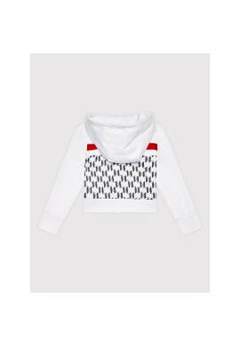 KARL LAGERFELD Суитшърт Z15376 D Бял Regular Fit - Pepit.bg