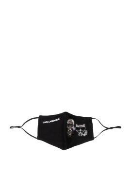 KARL LAGERFELD Текстилна маска 210W3917 Черен - Pepit.bg