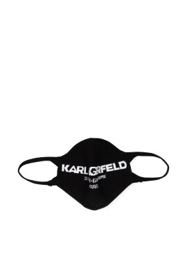 KARL LAGERFELD Текстилна маска 215W3913 Черен - Pepit.bg