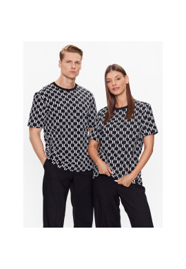 KARL LAGERFELD Тишърт 216W1785 Черен Regular Fit - Pepit.bg