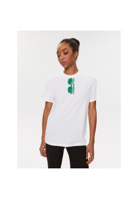 KARL LAGERFELD Тишърт 235W1704 Бял Relaxed Fit - Pepit.bg