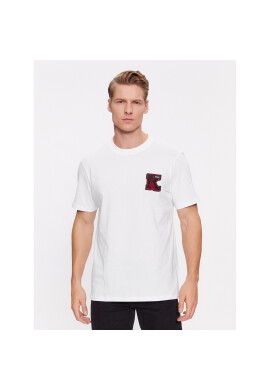 KARL LAGERFELD Тишърт 240M2204 Бял Regular Fit - Pepit.bg
