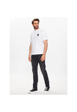 KARL LAGERFELD Тишърт 755026 532221 Бял Regular Fit - Pepit.bg