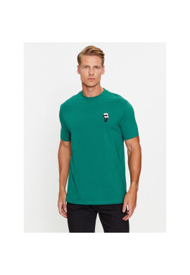 KARL LAGERFELD Тишърт 755027 534221 Зелен Regular Fit - Pepit.bg