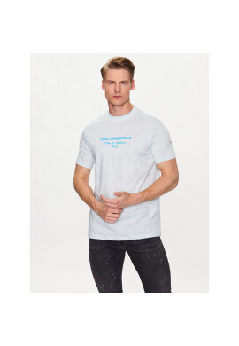 KARL LAGERFELD Тишърт 755035 532224 Син Regular Fit - Pepit.bg