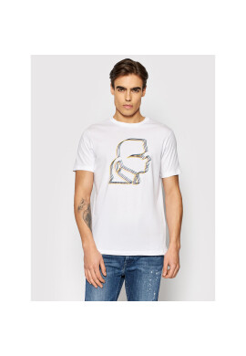 KARL LAGERFELD Тишърт 755050 512224 Бял Regular Fit - Pepit.bg