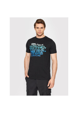 KARL LAGERFELD Тишърт 755050 521224 Черен Regular Fit - Pepit.bg