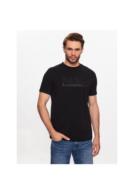KARL LAGERFELD Тишърт 755060 533221 Черен Regular Fit - Pepit.bg