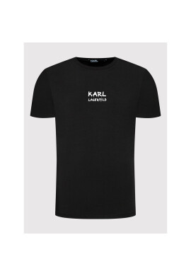KARL LAGERFELD Тишърт 755063 Черен Regular Fit - Pepit.bg
