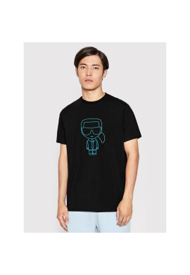 KARL LAGERFELD Тишърт 755064 Черен Regular Fit - Pepit.bg