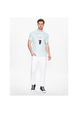 KARL LAGERFELD Тишърт 755071 532251 Зелен Regular Fit - Pepit.bg