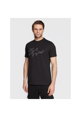 KARL LAGERFELD Тишърт 755072 524250 Черен Regular Fit - Pepit.bg