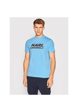 KARL LAGERFELD Тишърт 755080 523224 Син Regular Fit - Pepit.bg