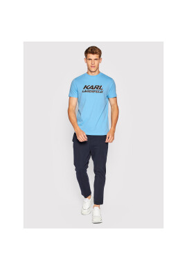 KARL LAGERFELD Тишърт 755080 523224 Син Regular Fit - Pepit.bg