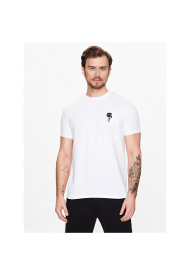 KARL LAGERFELD Тишърт 755090 531221 Бял Regular Fit - Pepit.bg
