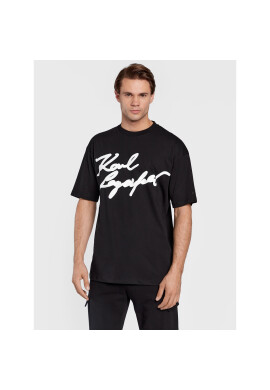 KARL LAGERFELD Тишърт 755247 524224 Черен Regular Fit - Pepit.bg