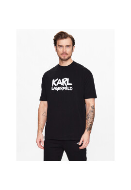 KARL LAGERFELD Тишърт 755280 531221 Черен Regular Fit - Pepit.bg