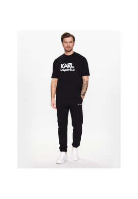 KARL LAGERFELD Тишърт 755280 531221 Черен Regular Fit - Pepit.bg